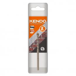 SKI - สกี จำหน่ายสินค้าหลากหลาย และคุณภาพดี | KENDO 19305004 ดอกเจาะปูนก้านกลม 5.0 × 85mm (1 ชิ้น/แพ็ค)